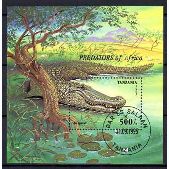 Tanzanie 1996 (44) bloc oblitéré