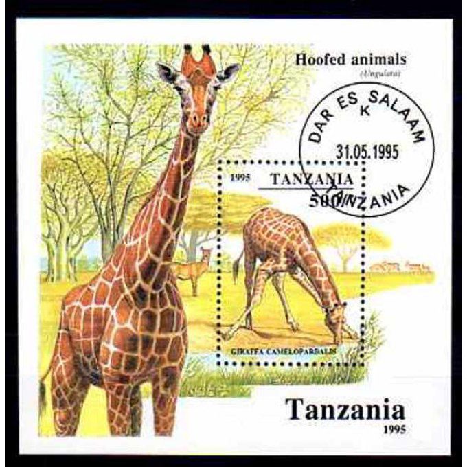 Tanzanie 1995 (47) bloc oblitéré