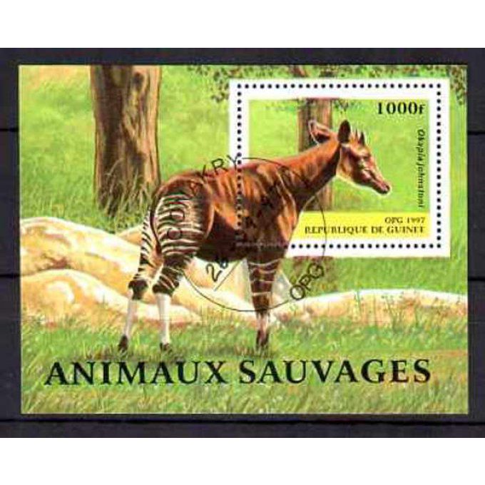 Guinée 1997 (53) bloc oblitéré