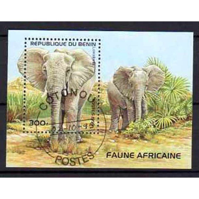 Bénin 1995 (5) bloc oblitéré