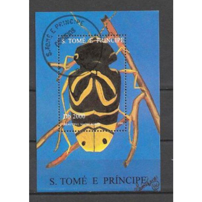 Saint Thomas et Prince 1996 (60) bloc oblitéré