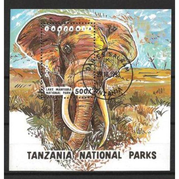 Tanzanie 1993 (72) bloc oblitéré