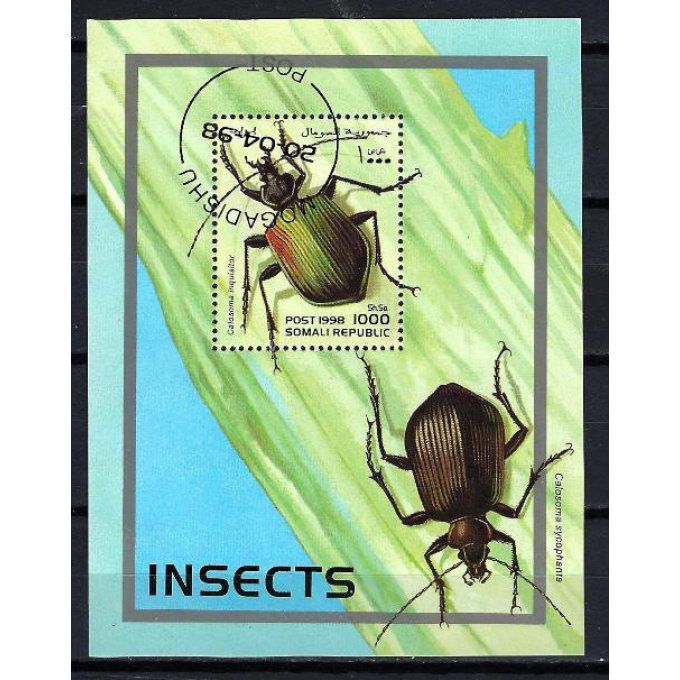 Somalie 1998 (91) bloc oblitéré