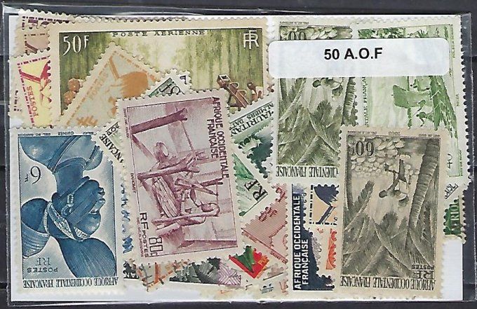 Collections de timbres d'Afrique Occidentale Française - AOF