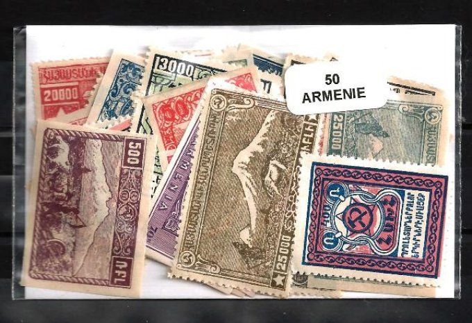 Collections de timbres d'Arménie