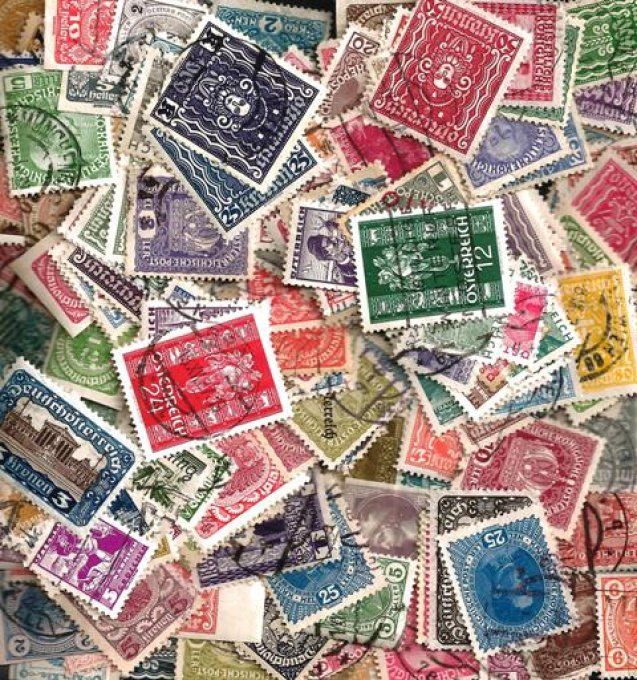 Collections de timbres d'Autriche avant 1938
