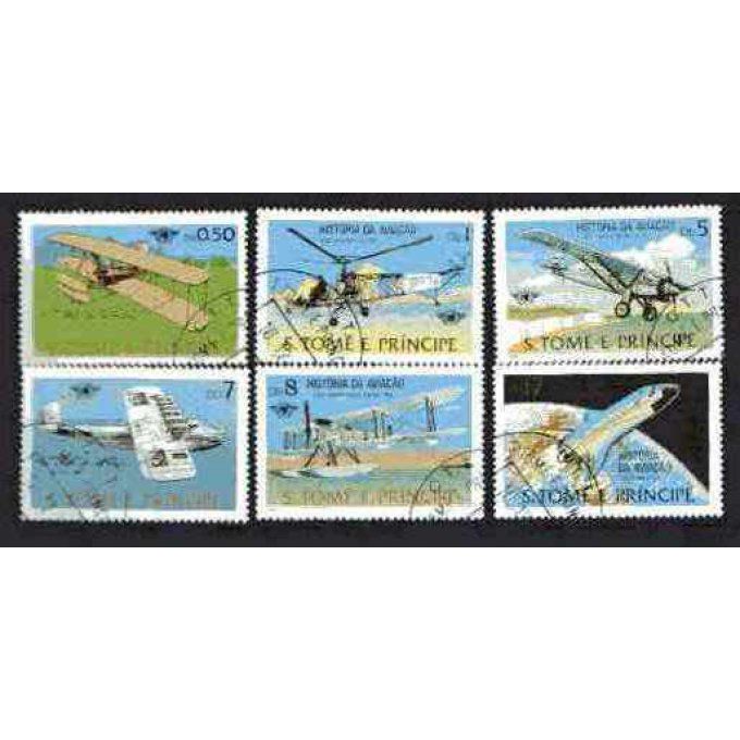 Saint Thomas et Prince 1979 (AV1) série complète de 6 timbres oblitérés