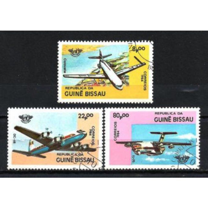 Guinée Bissau 1984 (AV31) série complète de 3 timbres oblitérés