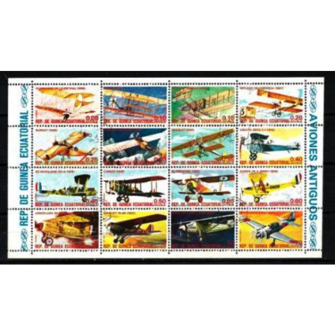 Guinée Equatoriale (AV51) série complète de 16 timbres oblitérés