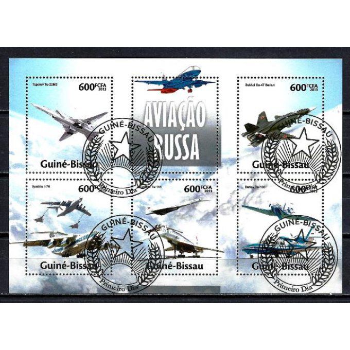 Guinée Bissau 2013 (AV67) série complète de 5 timbres oblitérés