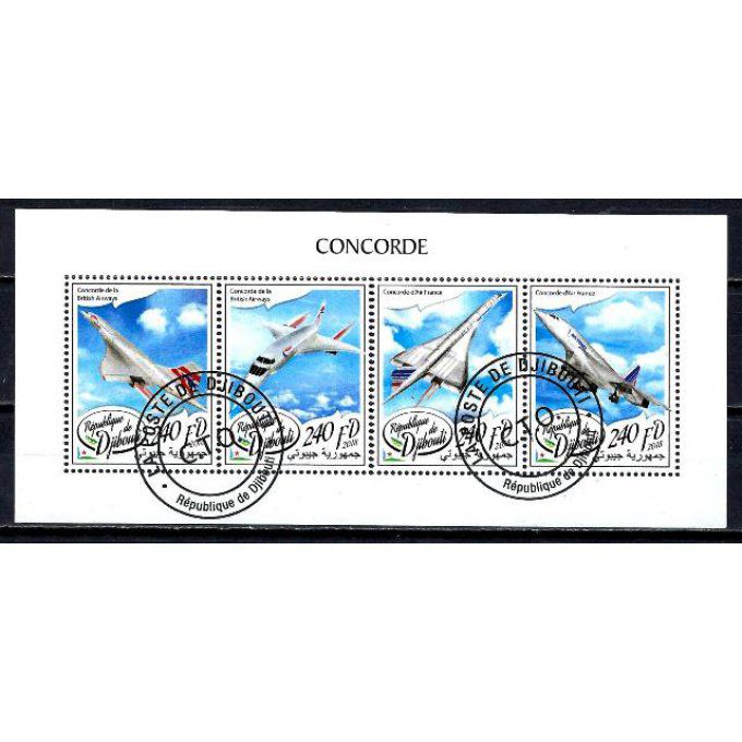 Djibouti 2018 (AV72) série complète de 4 timbres oblitérés