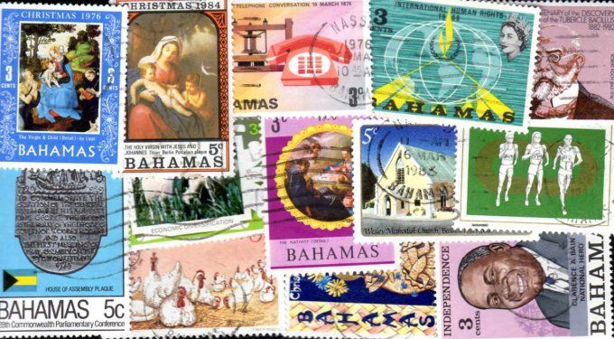 Collections de timbres des Bahamas