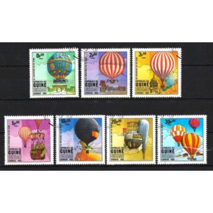 Guinée Bissau 1983 (BD29) série complète de 7 timbres oblitérés