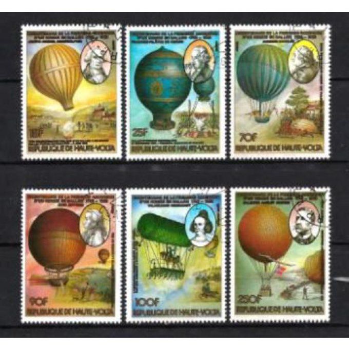 Haute Volta 1983 (BD31) série complète de 6 timbres oblitérés