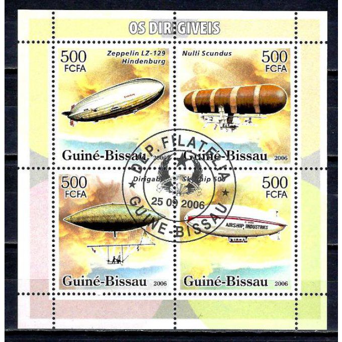 Guinée Bissau 2006 (BD46) série complète de 4 timbres oblitérés