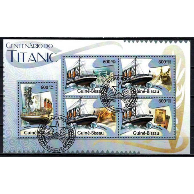 Guinée Bissau 2012 (BA118) série complète de 5 timbres oblitérés