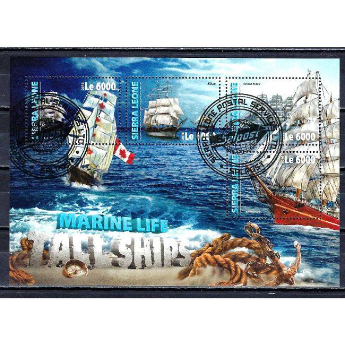 Sierra Leone 2016 (BA130) série complète de 4 timbres oblitérés