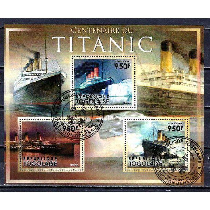 Togo 2011 (BA132) série complète de 3 timbres oblitérés