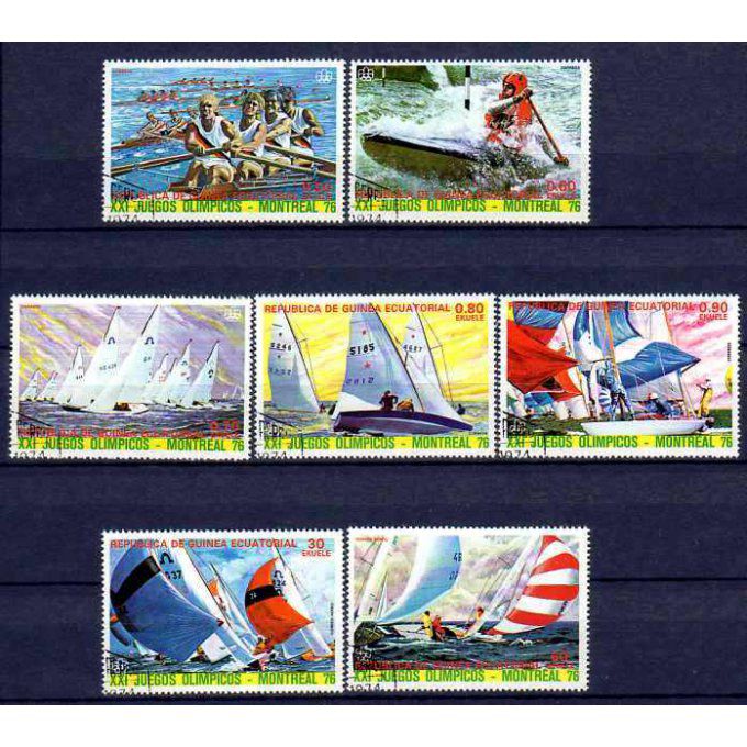 Guinée Equatoriale 1976 (BA32) série complète de 7 timbres neufs** luxe