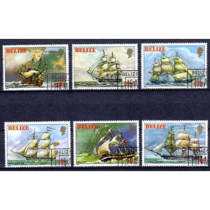 Belize 1982 (BA3) série complète de 6 timbres oblitérés