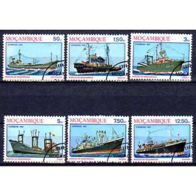 Mozambique 1981 (BA44) série complète de 6 timbres oblitérés
