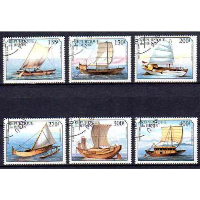 Bénin 1999 (BA5) série complète de 6 timbres oblitérés