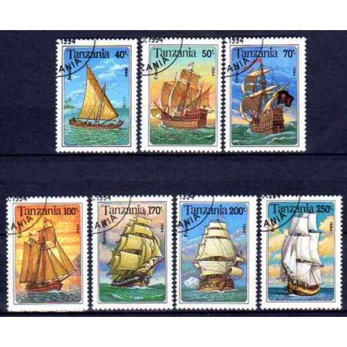 Tanzanie 1994 (BA67) série complète de 7 timbres oblitérés
