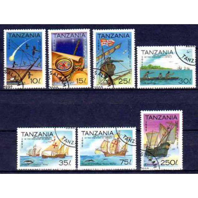 Tanzanie 1993 (BA68) série complète de 7 timbres oblitérés