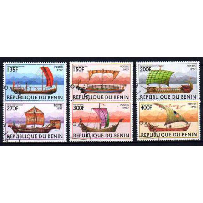 Bénin 1997 (BA6) série complète de 6 timbres oblitérés