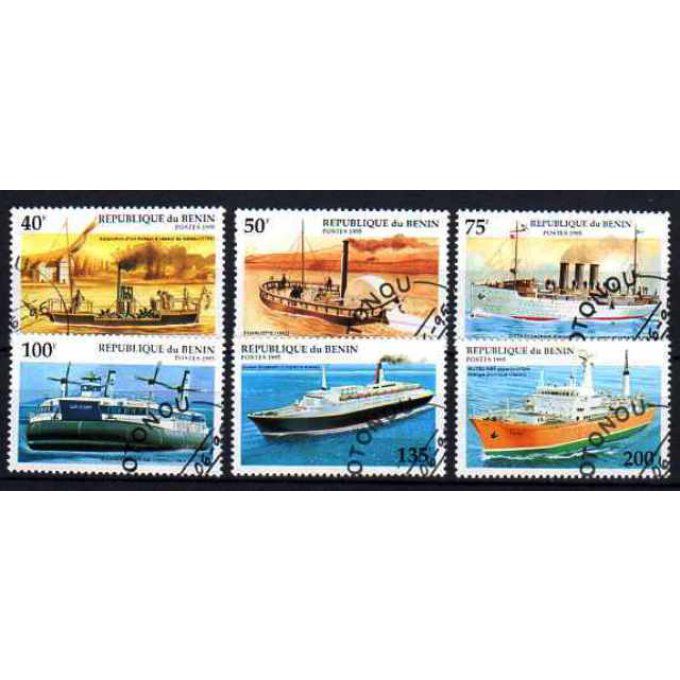 Bénin 1995 (BA7) série complète de 6 timbres oblitérés