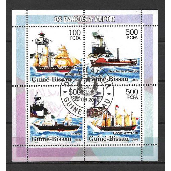 Guinée Bissau 2006 (BA87) série complète de 4 timbres oblitérés