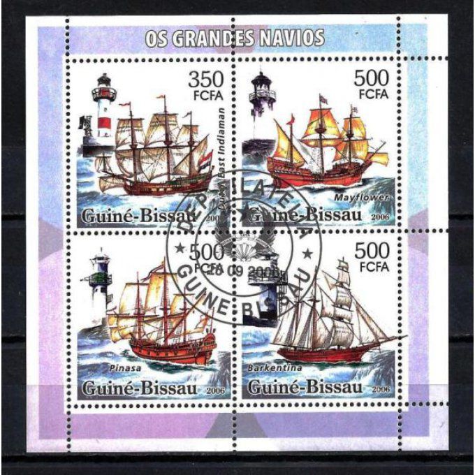 Guinée Bissau 2006 (BA94) série complète de 4 timbres oblitérés