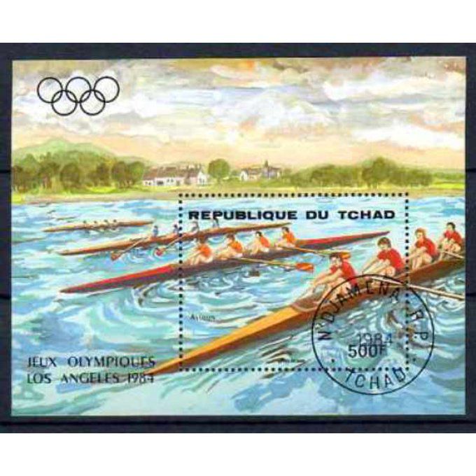 Tchad 1984 (BA16) bloc oblitéré