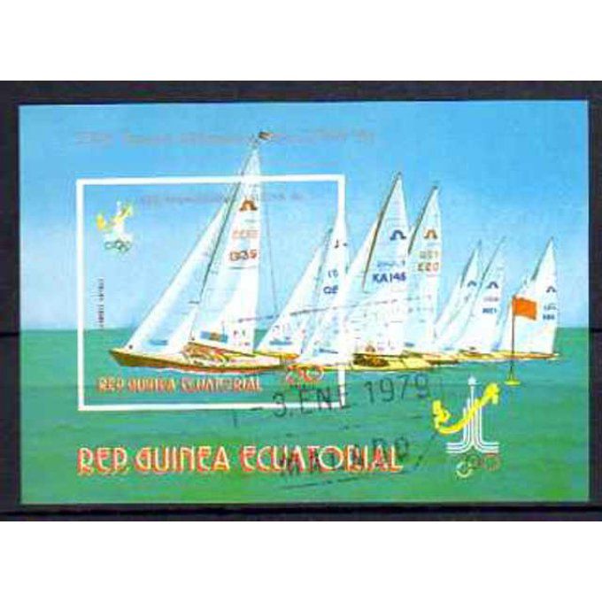 Guinée Equatoriale 1980 (BA28) bloc oblitéré