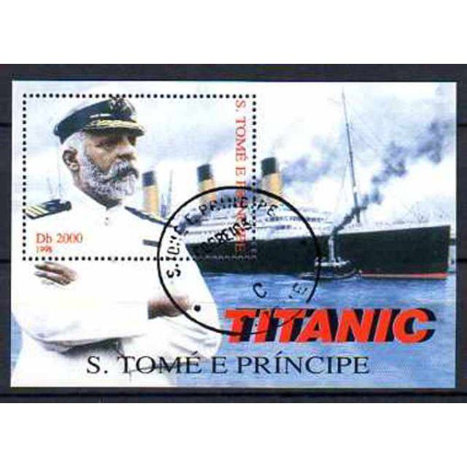 Saint Thomas et Prince 1998 (BA7) bloc oblitéré