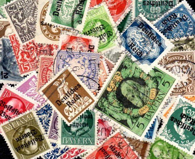 Collections de timbres de Bavière
