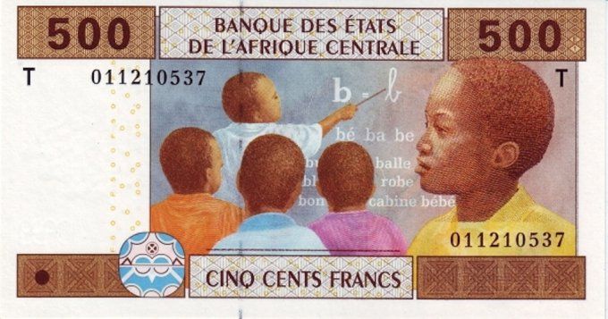 Billet du Congo 500 francs année 2002 pick 106 signature d UNC