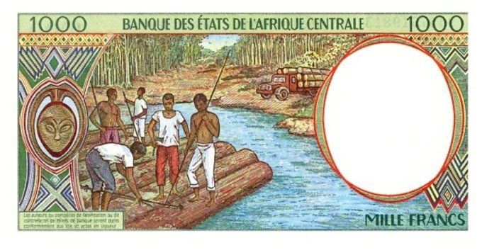 Billet du Gabon 1000 francs année 1994 pick 402b UNC