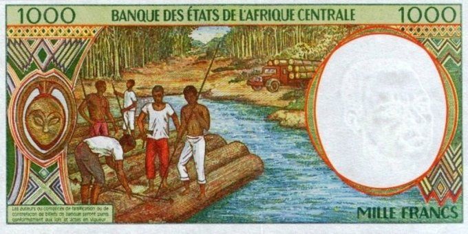 Billet du Tchad 1000 francs année 2000 pick 602g UNC