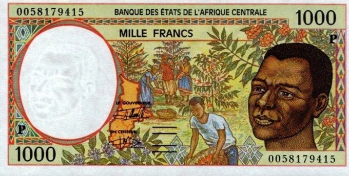 Billet du Tchad 1000 francs année 2000 pick 602g UNC