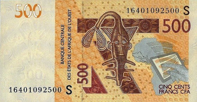 Billet de Guinée Bissau 500 francs année 2016 pick 919e UNC