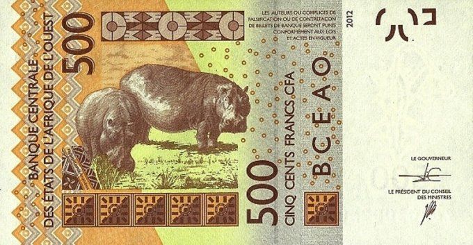 Billet de Guinée Bissau 500 francs année 2016 pick 919e UNC