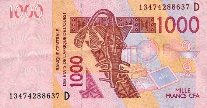 Billet du Mali 1000 francs année 2013 pick 415m UNC