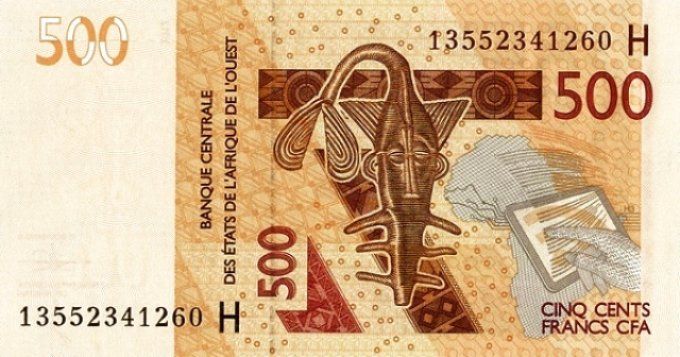 Billet du Niger 500 francs année 2013 pick 619b UNC 
