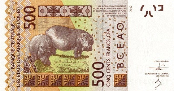 Billet du Niger 500 francs année 2013 pick 619b UNC 