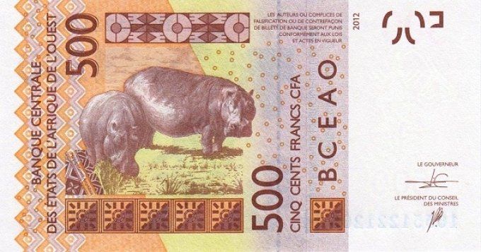 Billet du Niger 500 francs année 2016 pick 619e UNC