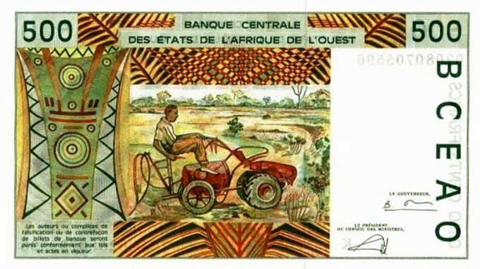 Billet du Sénégal 500 francs année 2002 pick 710m UNC
