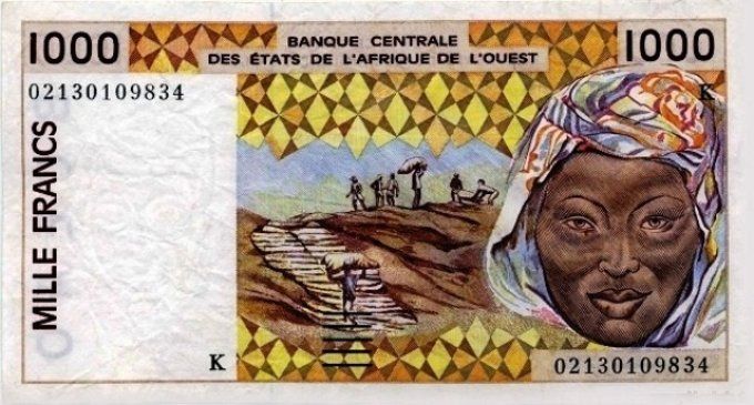 Billet du Sénégal 1000 francs année 2002 pick 711l UNC