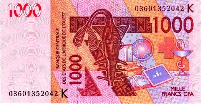 Billet du Sénégal 1000 francs année 2003 pick 715a UNC