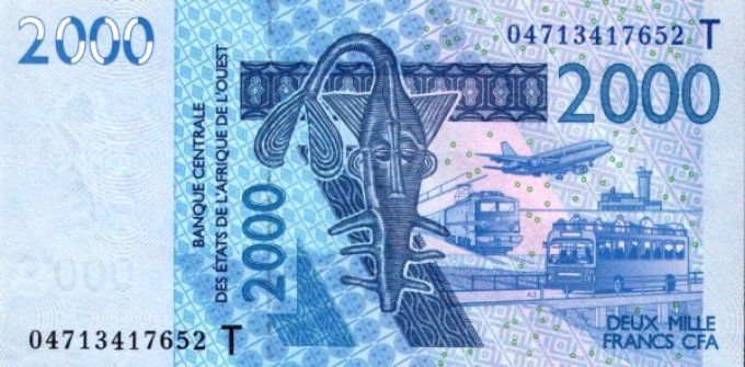 Billet du Togo 2000 francs année 2004 pick 816b UNC